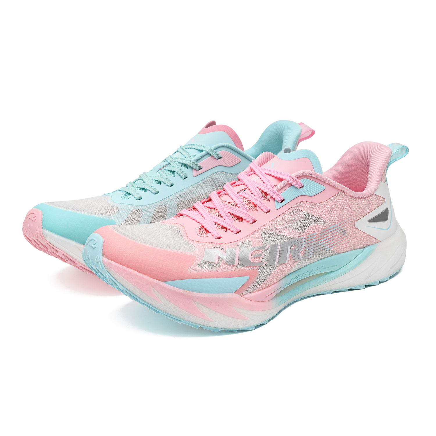 

Кроссовки low top с полной карбоновой пластиной унисекс mismatched color от rainy day до clear sky NEIERKE, синий
