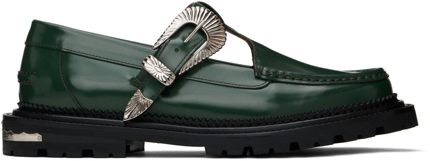 

Полированные мокасины Toga Virilis, Green