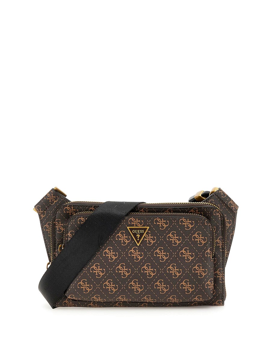 

Поясная сумка GUESS Milano, цвет Brown/Dark brown