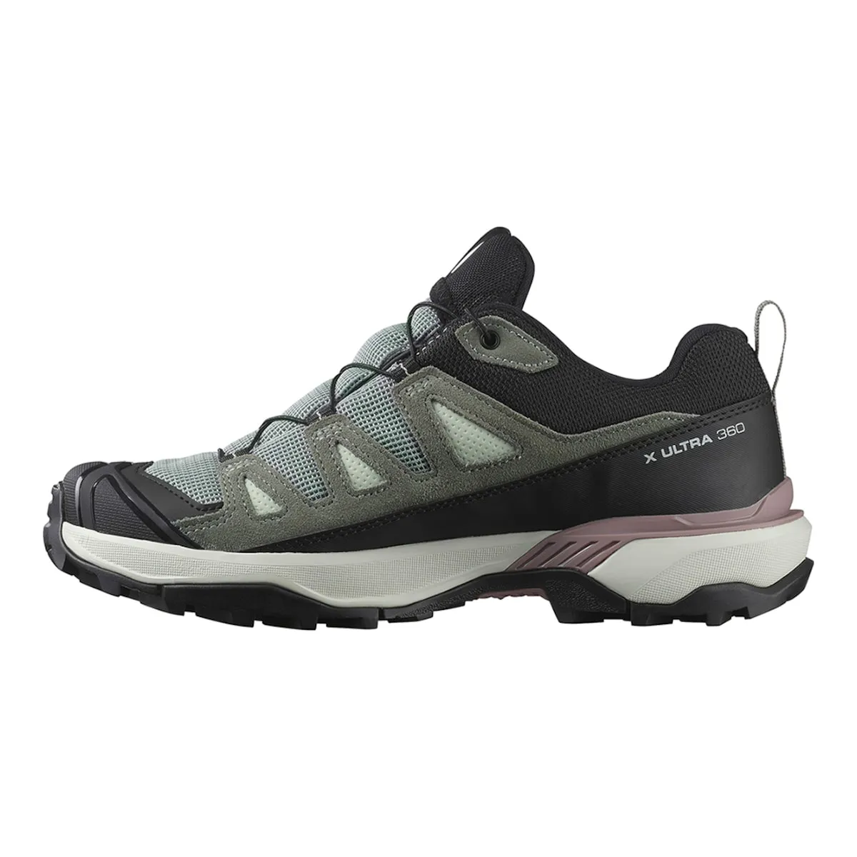 Женские походные кроссовки X ULTRA 360 LTR GTX W SALOMON Salomon, зеленый/серый — фото 4