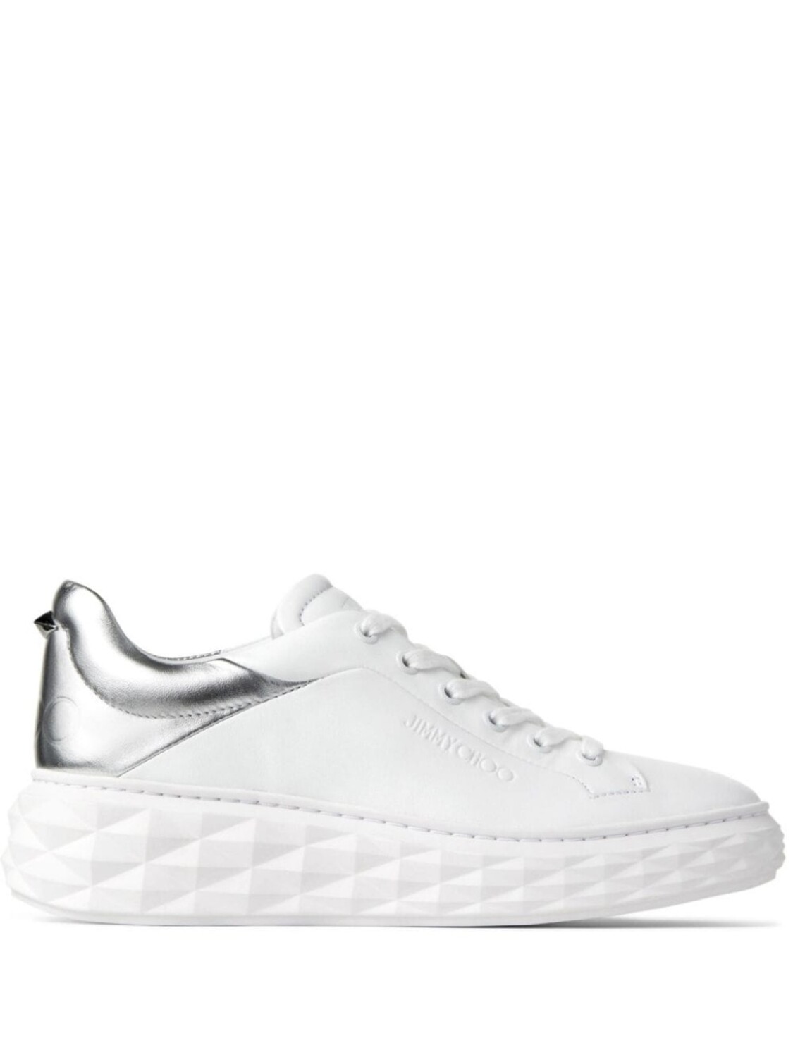 

Jimmy Choo кроссовки Diamond Maxi/F II, белый