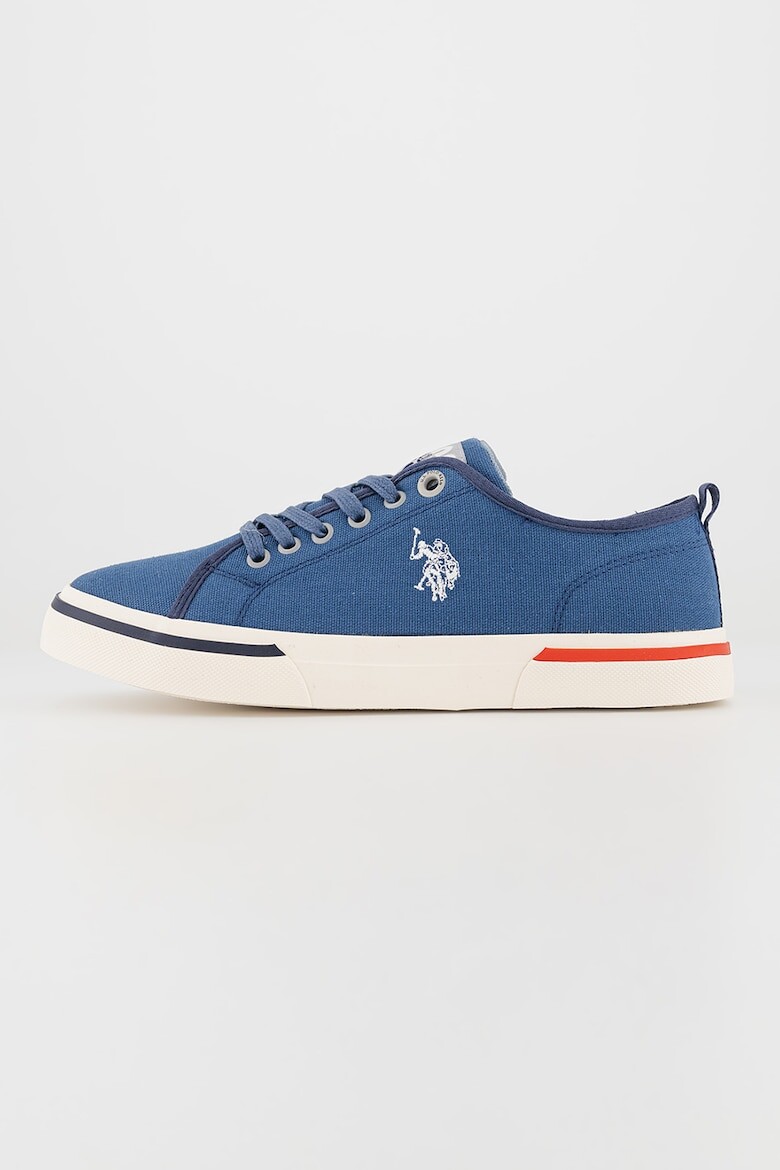 

Текстильные кроссовки с логотипом U S Polo Assn , синий