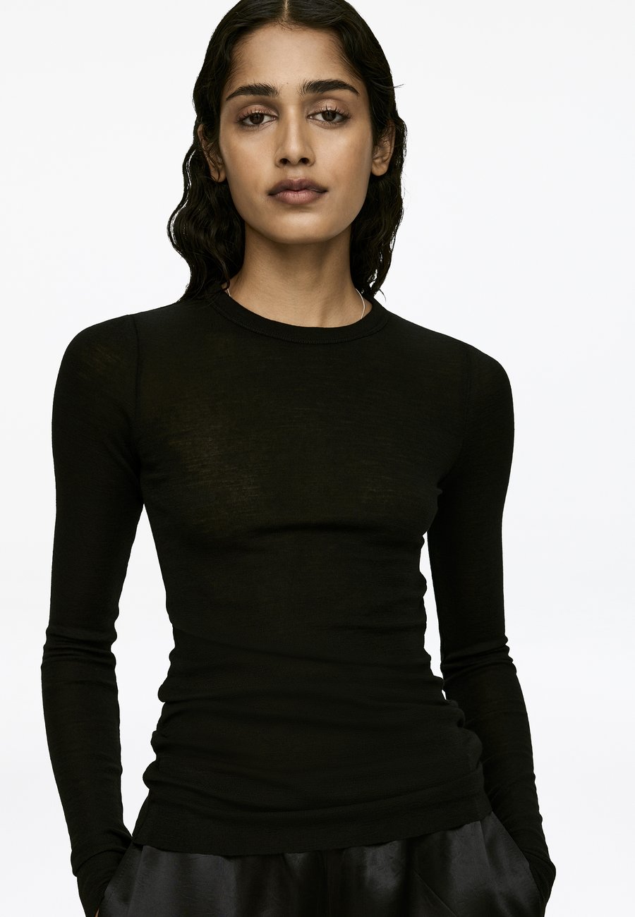 

Топ ARKET Long sleeved top, Black