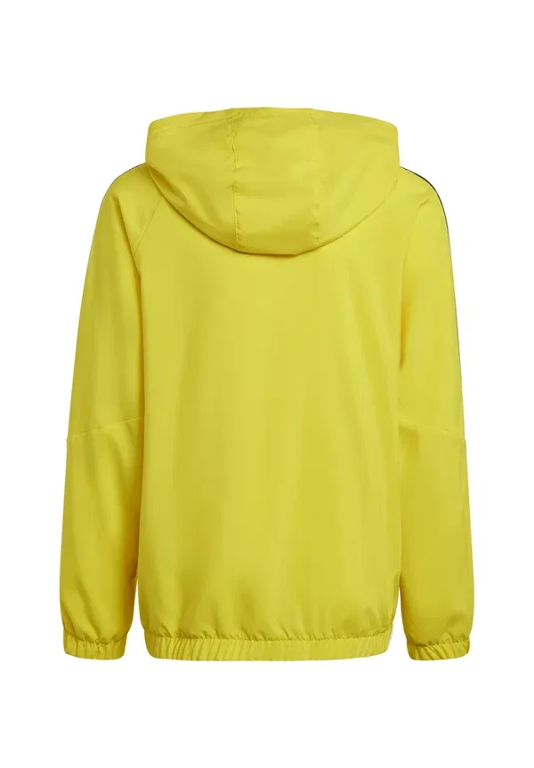 Куртка ветрозащитная Adidas Performance Tiro 24 kids, жёлто-бело-чёрный — фото 2