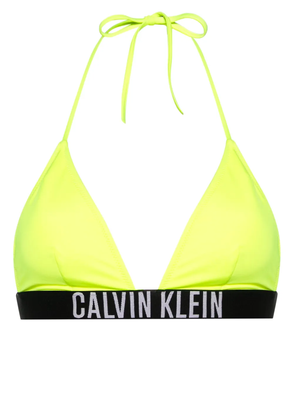 

Топ бикини с логотипом Calvin Klein, желтый
