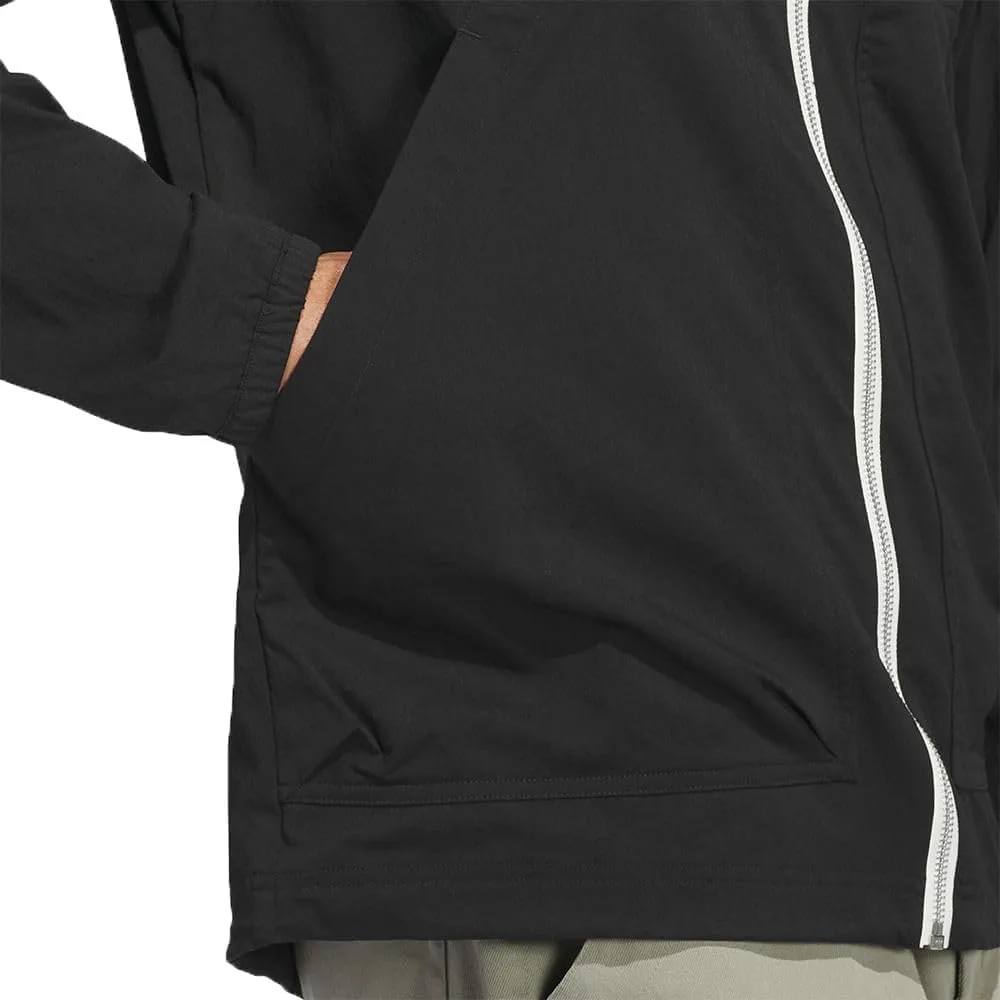 Куртка Adidas Golf Men's Go-To Utility DWR Full-Zip Jacket, черный — фото 4