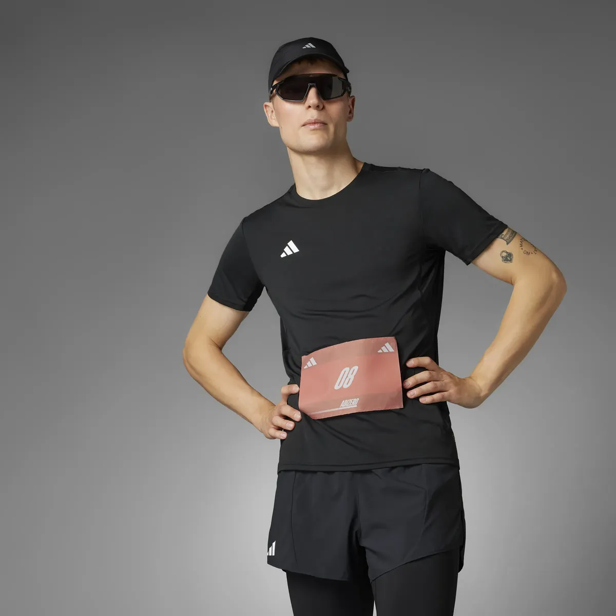 Футболка для бега Adidas Adizero — фото 3