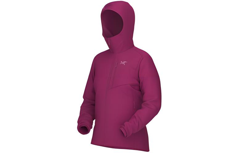 Курка Proton от Arcteryx, цвет малиново-красный/амарантовый — фото 4
