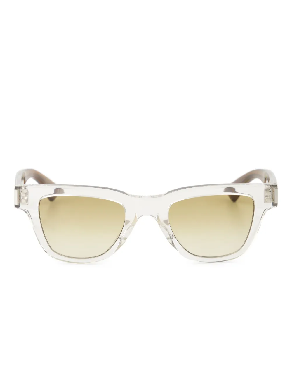 

Солнцезащитные очки в прозрачной оправе Saint Laurent Eyewear, нейтральный