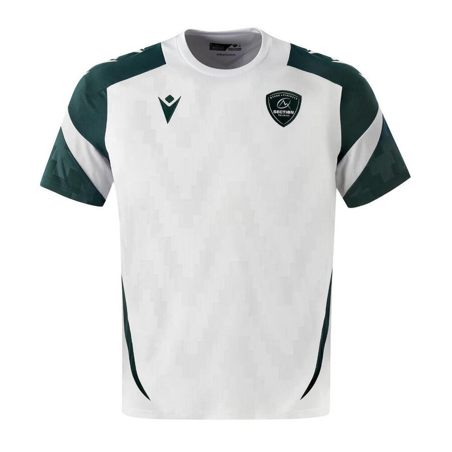 

MACRON Тренировочная майка Section Paloise детская белая