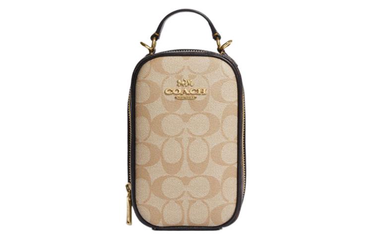 

COACH Женская мини-сумка через плечо из искусственной кожи