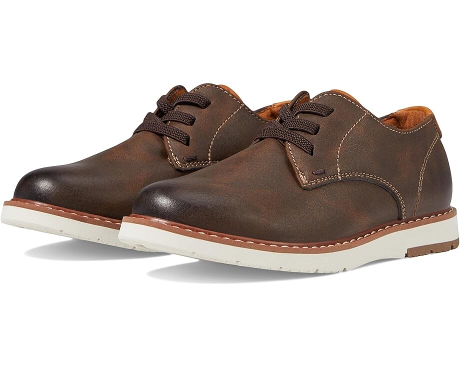 

Оксфорды Florsheim Kids Vibe Plain Toe Oxford Jr., цвет Brown Crazy Horse