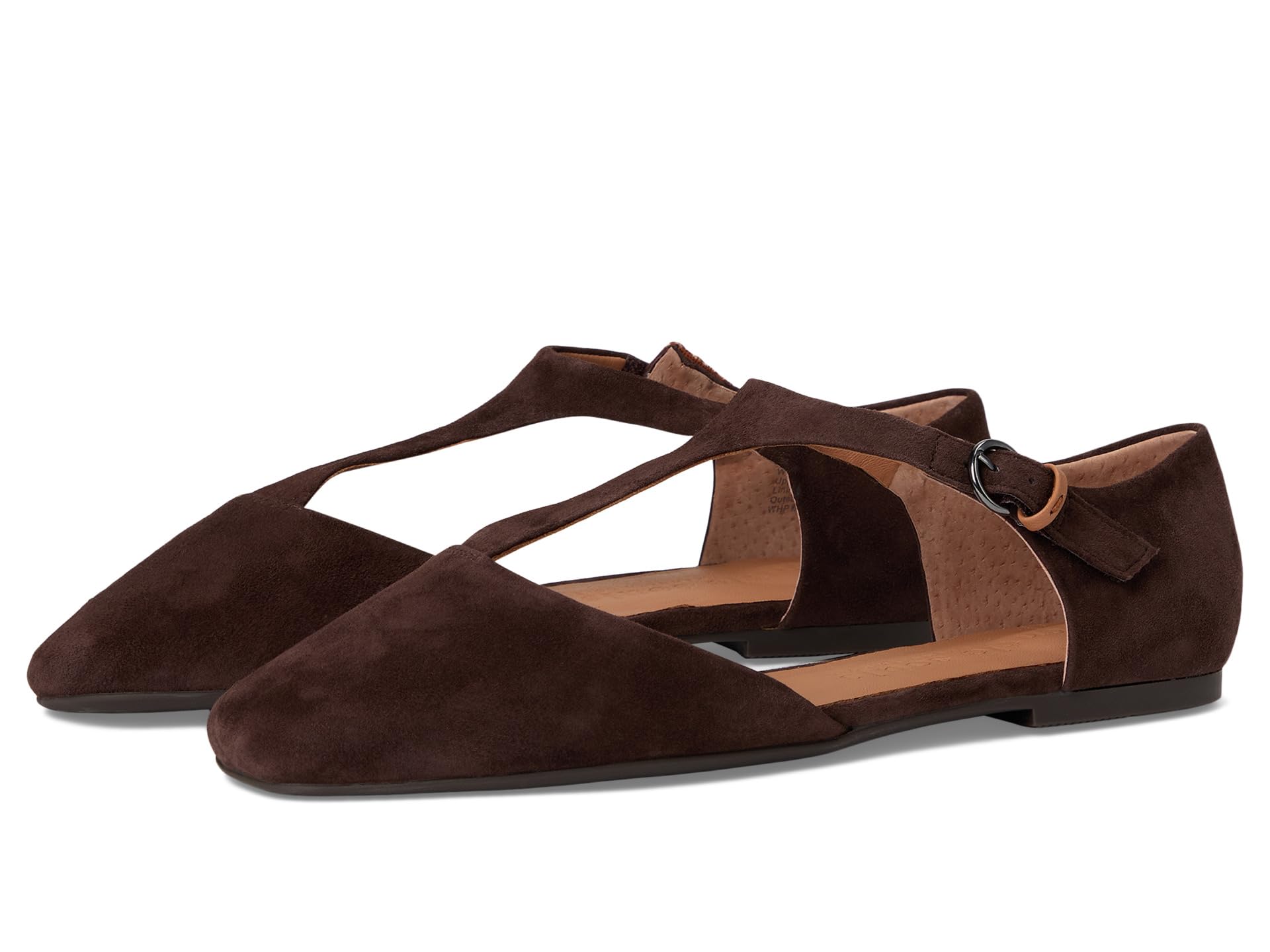 Балетки Gentle Souls by Kenneth Cole Wyatt, цвет Chocolate Suede