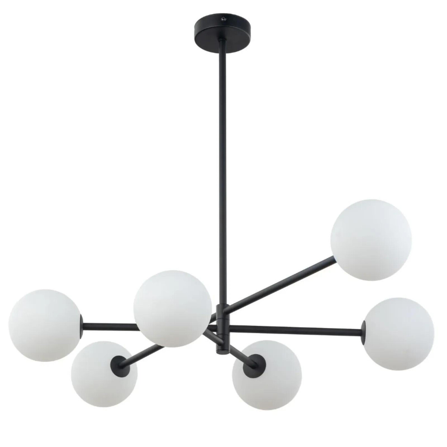 

Подвесная лампа famlights, 68x68x64 см, черно-белый