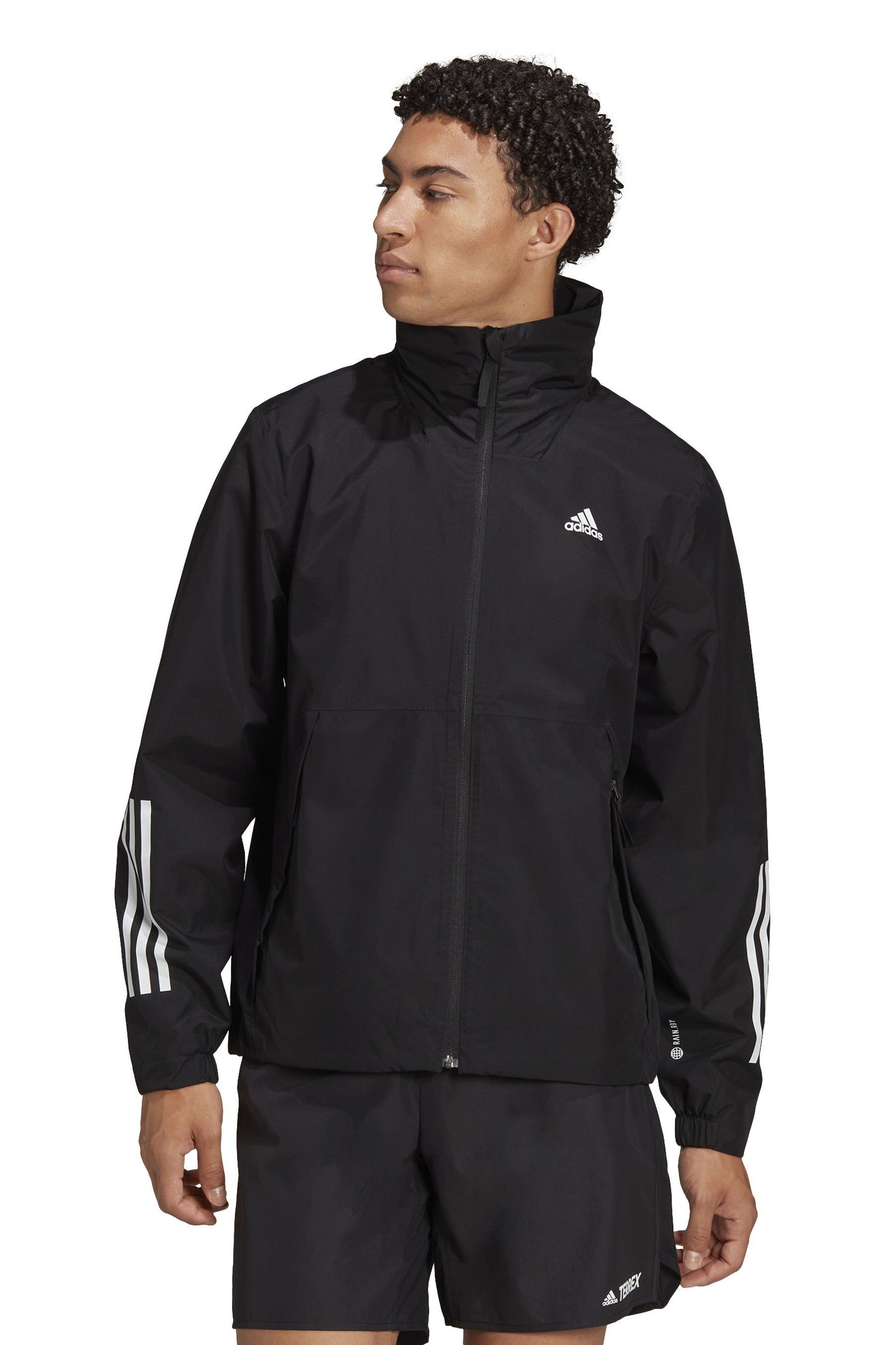 

Куртка adidas BSC RAINRDY с 3 полосками Adidas, черный