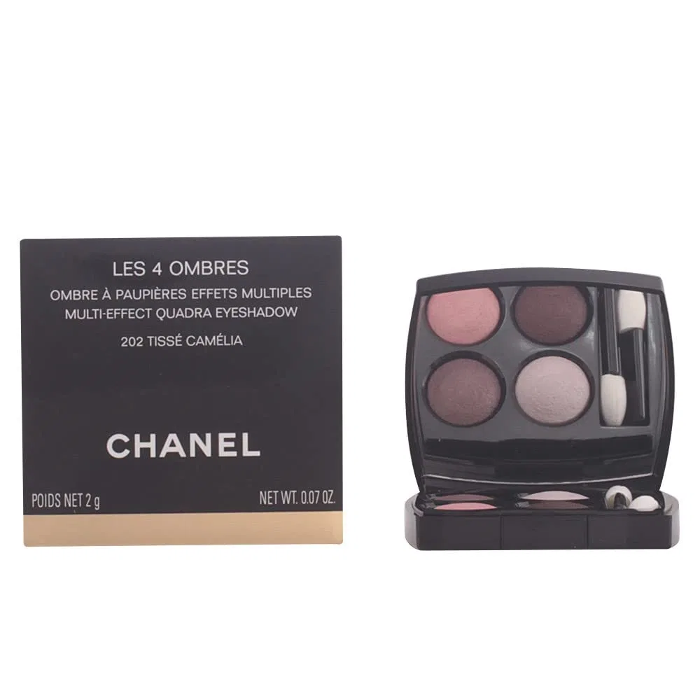Палетка теней для век «Les 4 Ombres Multi Effect Quadra Eyeshadow» от Chanel Chanel, 202 Tisse Camelia