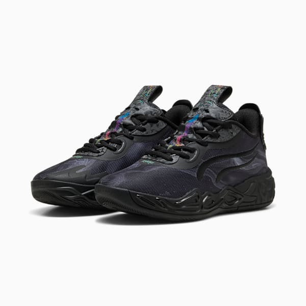 Баскетбольные кроссовки для больших детей Puma X Lamelo Ball Mb.04 Lo Team, черный — фото 2