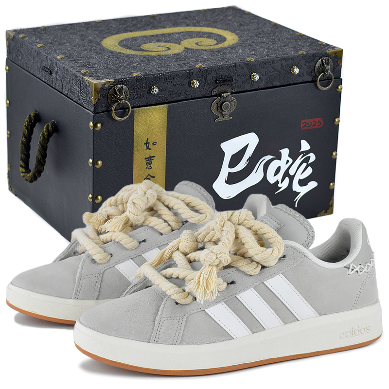 

Adidas Гранд Корт Бейс 00s противоскользящие износостойкие лоу-топ скейтборд кроссовки унисекс серо-белые - серо-белые в подарочной коробке премиум-класса 5