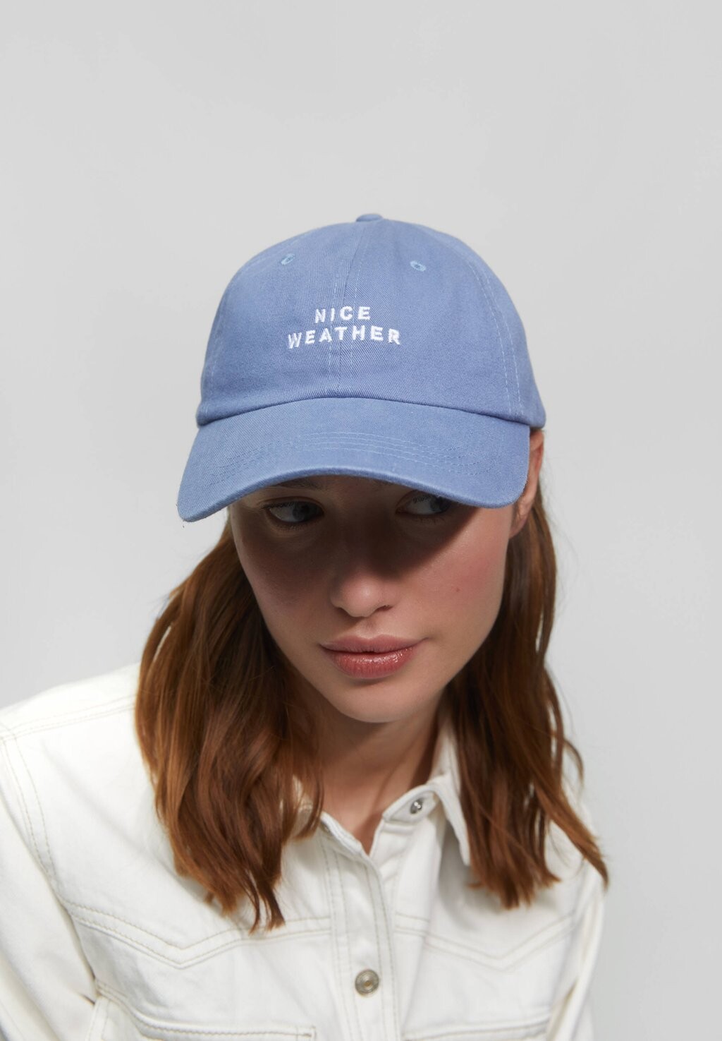 

Бейсболка PULL&BEAR, синий