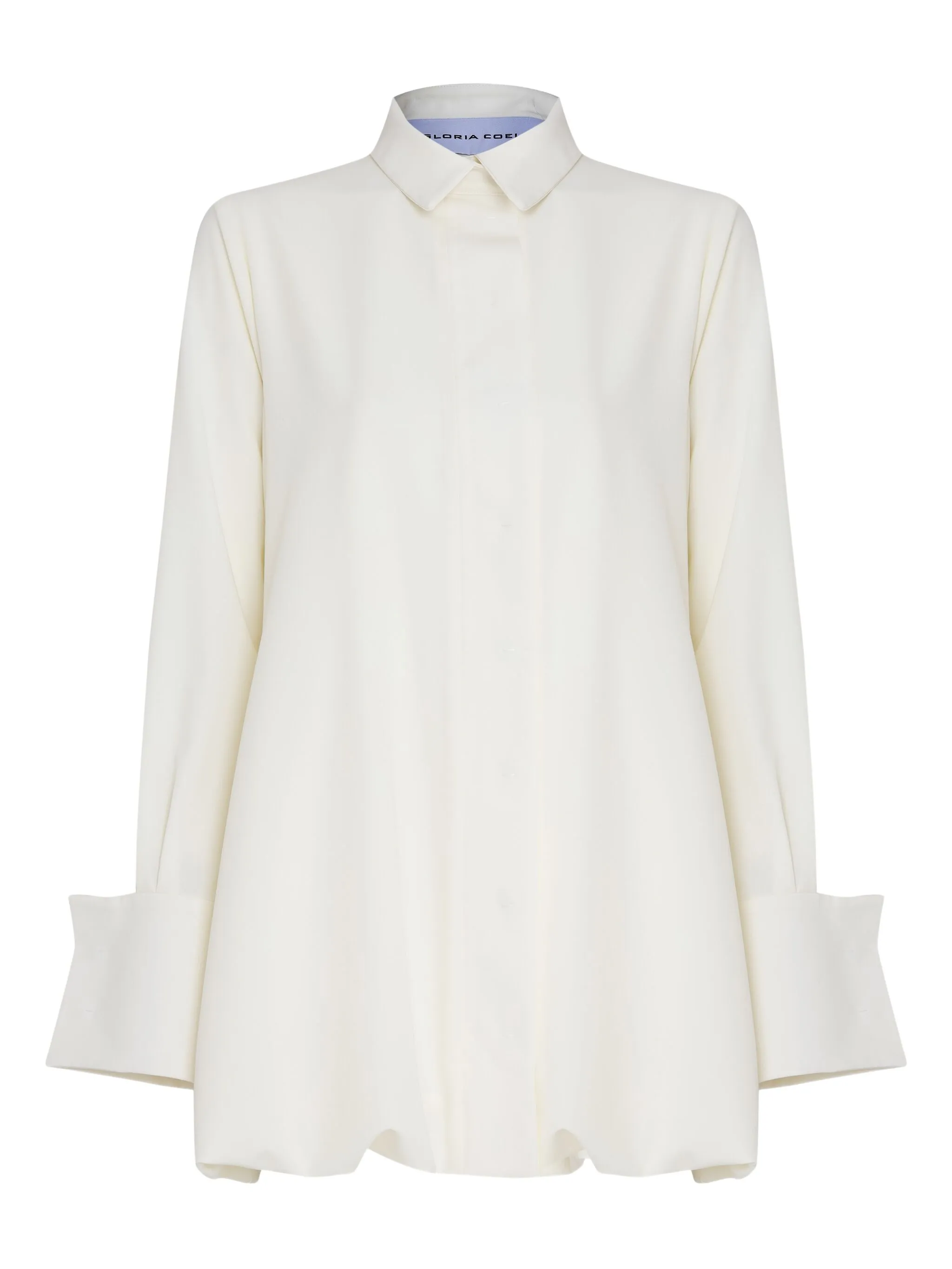 

Рубашка Rockabilly с широкими манжетами Gloria Coelho, белый