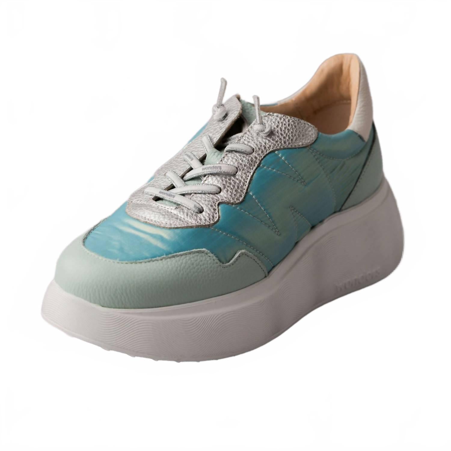 Кроссовки в спортивном стиле Slip-On в цвете Wild Aqua/Nessa Ciel Wonders, Wild Aqua/Nessa Ciel — фото 2
