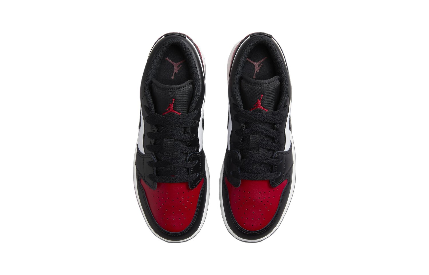 Jordan Air Jordan 1 Kids Баскетбольные кроссовки для детей, Черный Красный — фото 3