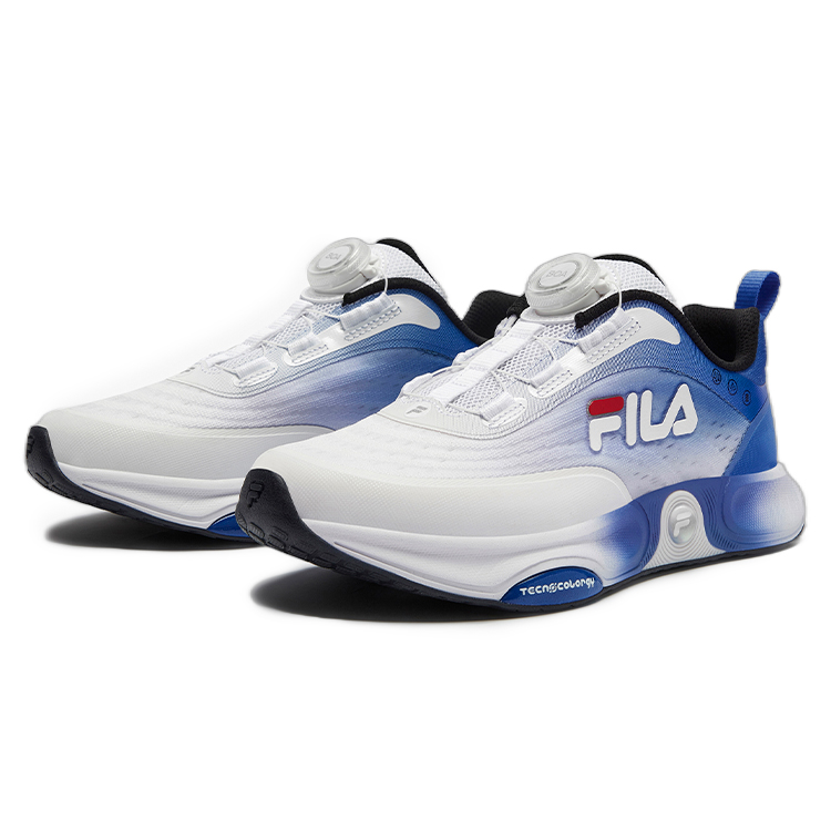Детские кроссовки с низким верхом и многоцветной амортизацией Bullet Lightweight FILA KIDS, белый/синий — фото 3