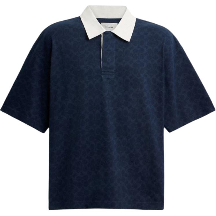 

COACH Поло мужское Marine Blue