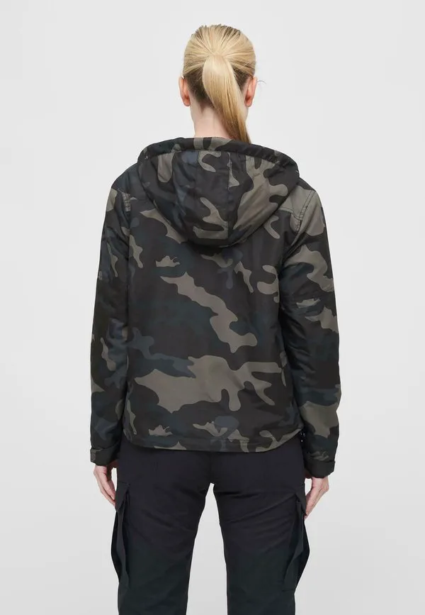Легкая куртка с застежкой-молнией спереди Brandit, Dark Camouflage — фото 3