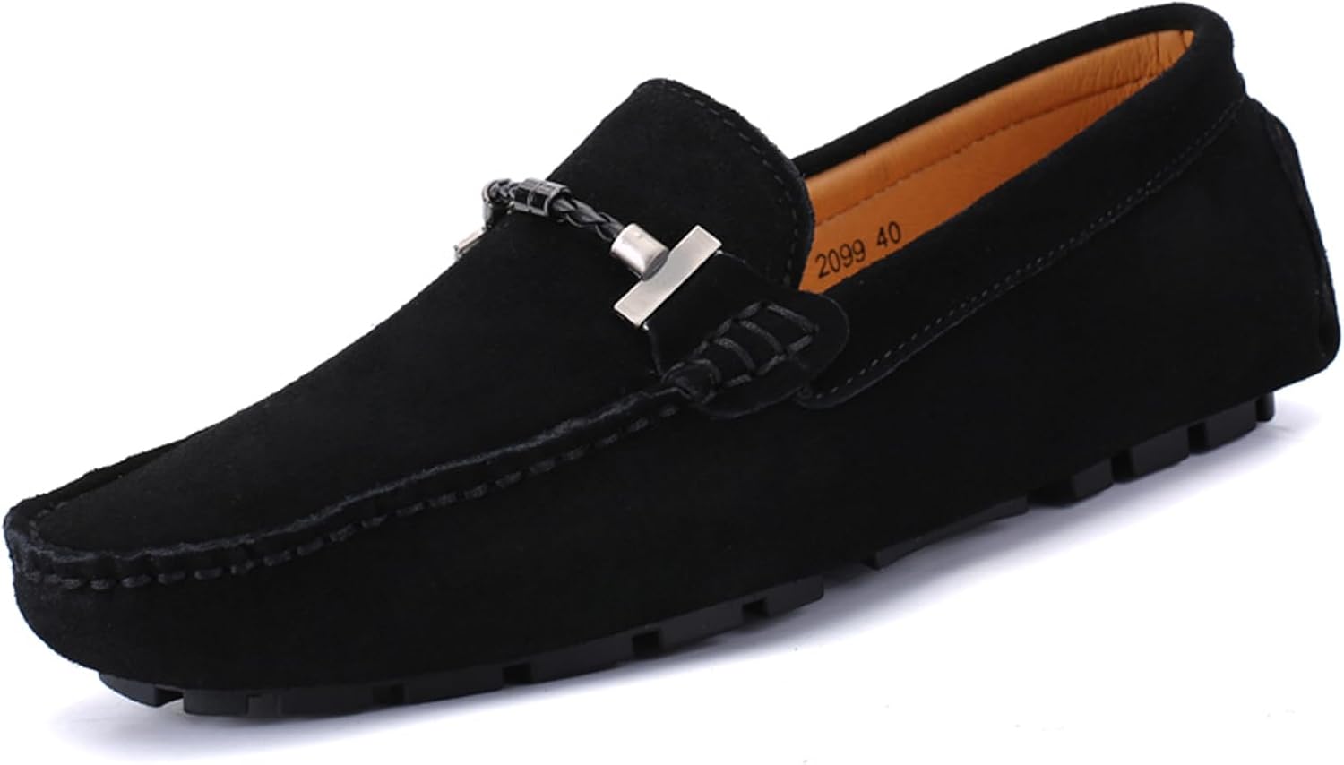 

Мужские мокасины WUIWUIYU, лоферы, обувь, слипоны, лодочные туфли, черный