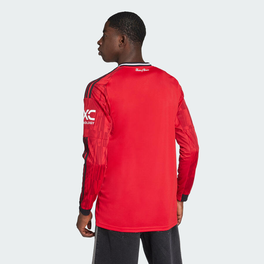 ADIDAS Домашняя футболка Манчестер Юнайтед 25/26 с длинным рукавом — фото 3