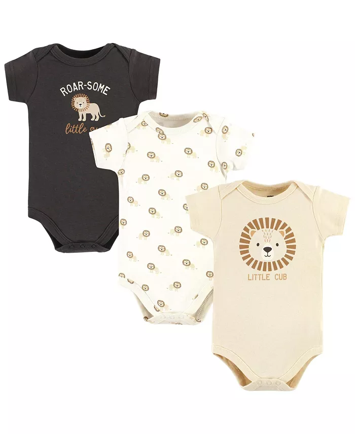

Боди для мальчиков Hudson из хлопка, 3 шт Hudson Baby, коричневый