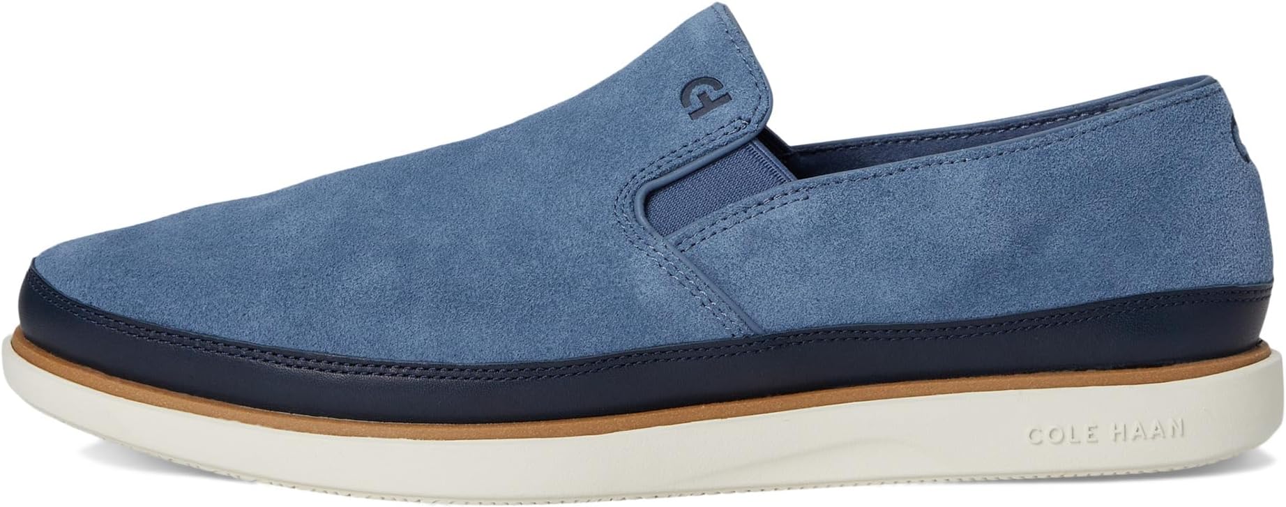Кроссовки Cole Haan Grandpro Strawspoint Twin Gore, China Blue/Navy Blazer/Ivory — фото 4