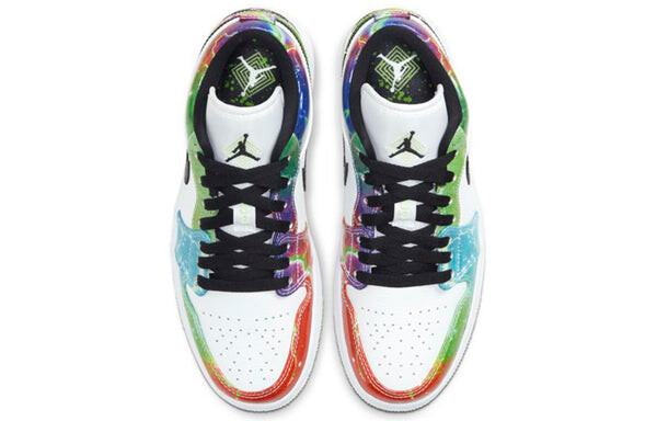 Кроссовки 1 низкие Air Jordan, мульитколор — фото 4
