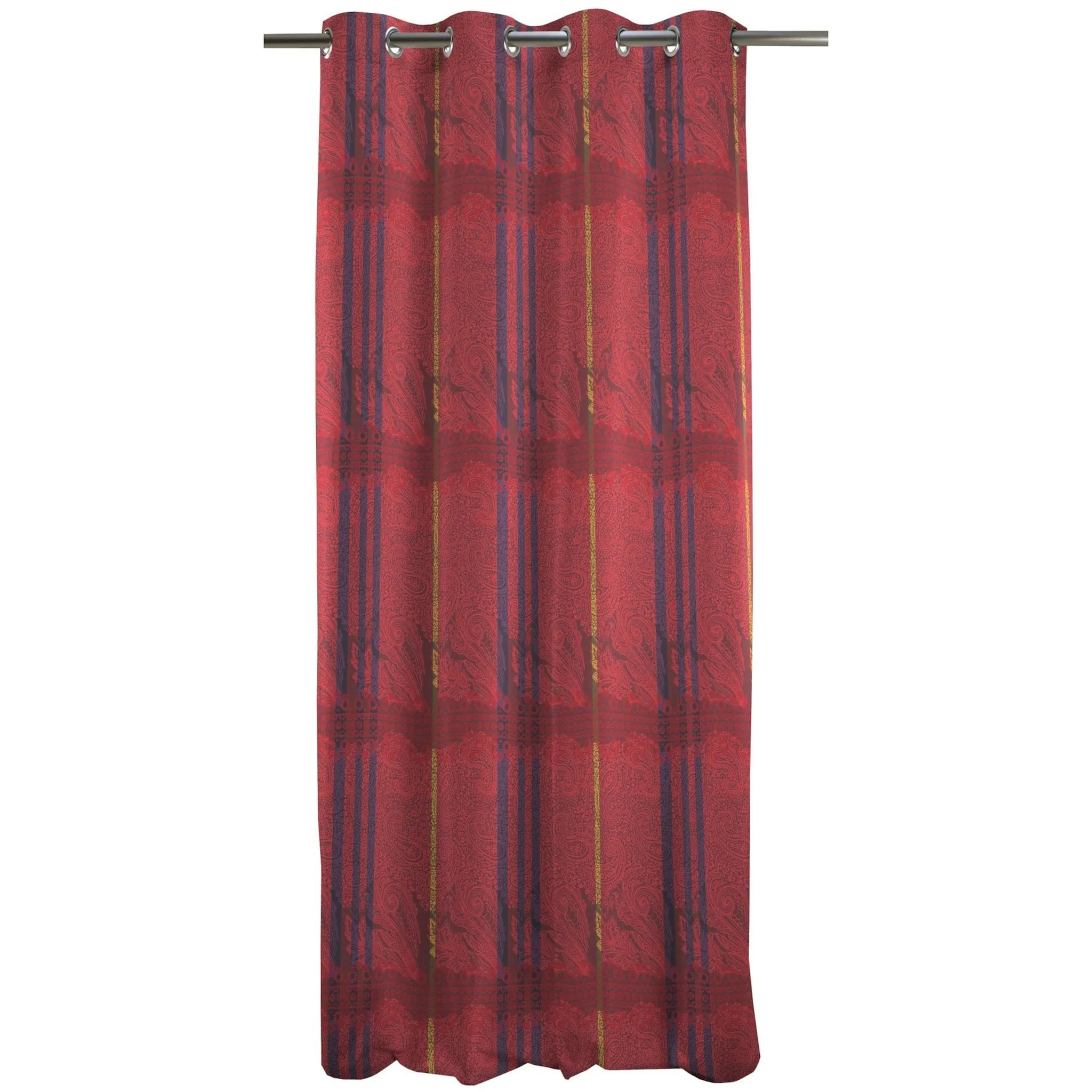 

АПЭЛТ Гардина «Тюдор», (1 шт.), ВxШ: 245x140 Apelt, красный