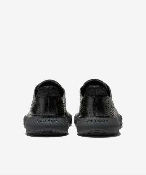 Мужские кожаные оксфорды Grand Phase Laser COLE HAAN чёрные — фото 4