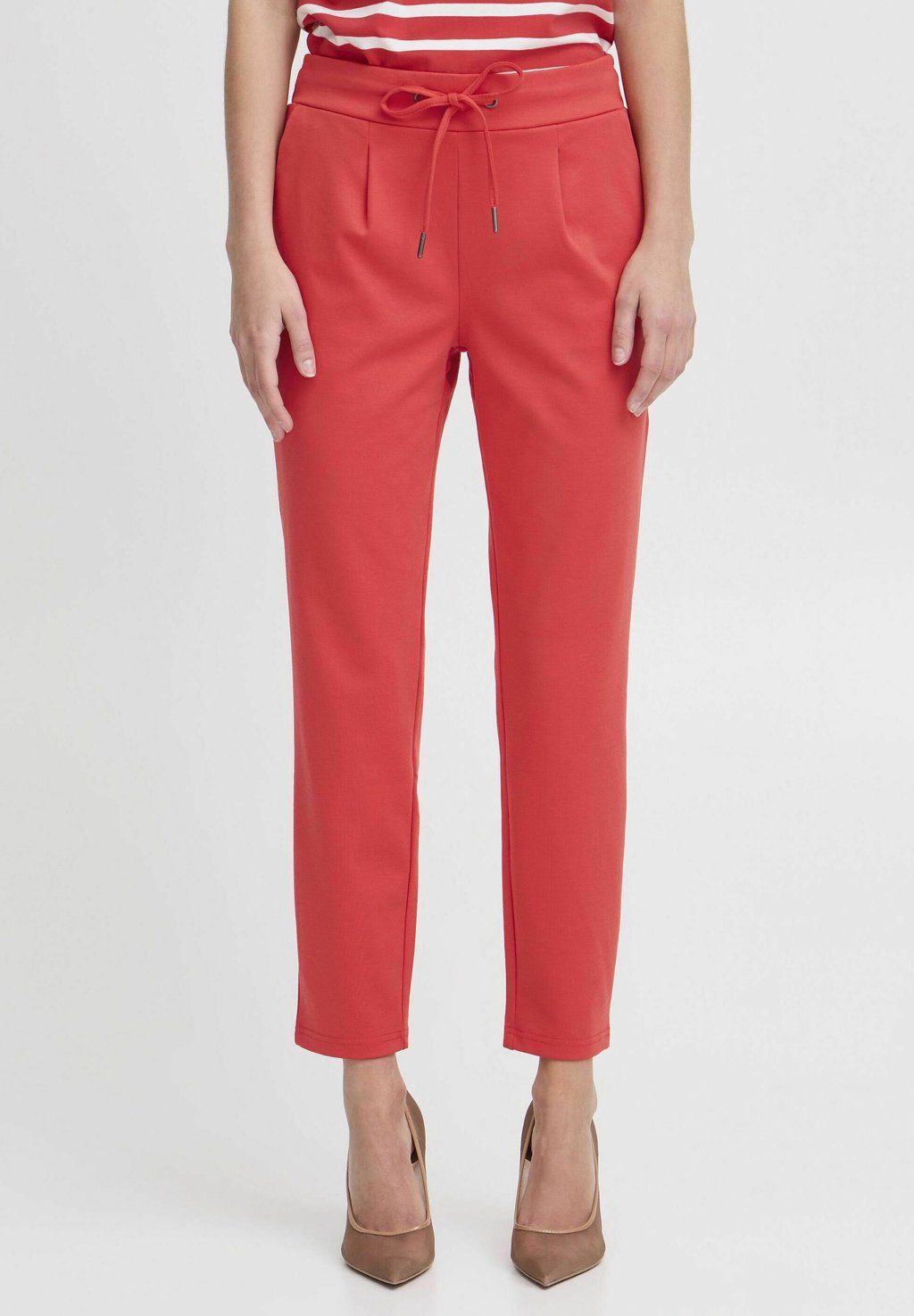

Брюки RIZETTA CROP b.young, красный