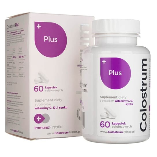 

Colostrum ПЛЮС 500 мг, 60 капс.