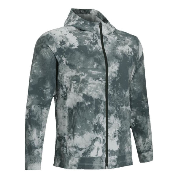 

Куртка anywhere storm shine jacket 'harbor blue' Under Armour, синий