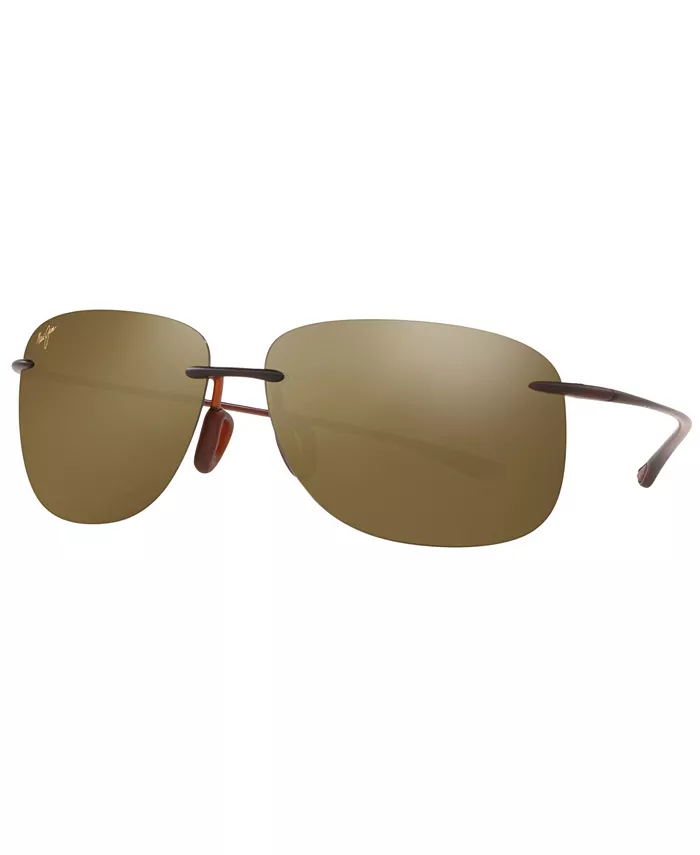 

Унисекс поляризованные солнцезащитные очки HIKINA Maui Jim, коричневый