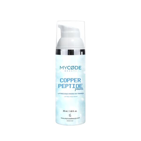 

Подтягивающая маска в ночном креме, 30 мл Mycode Beauty Copper peptide