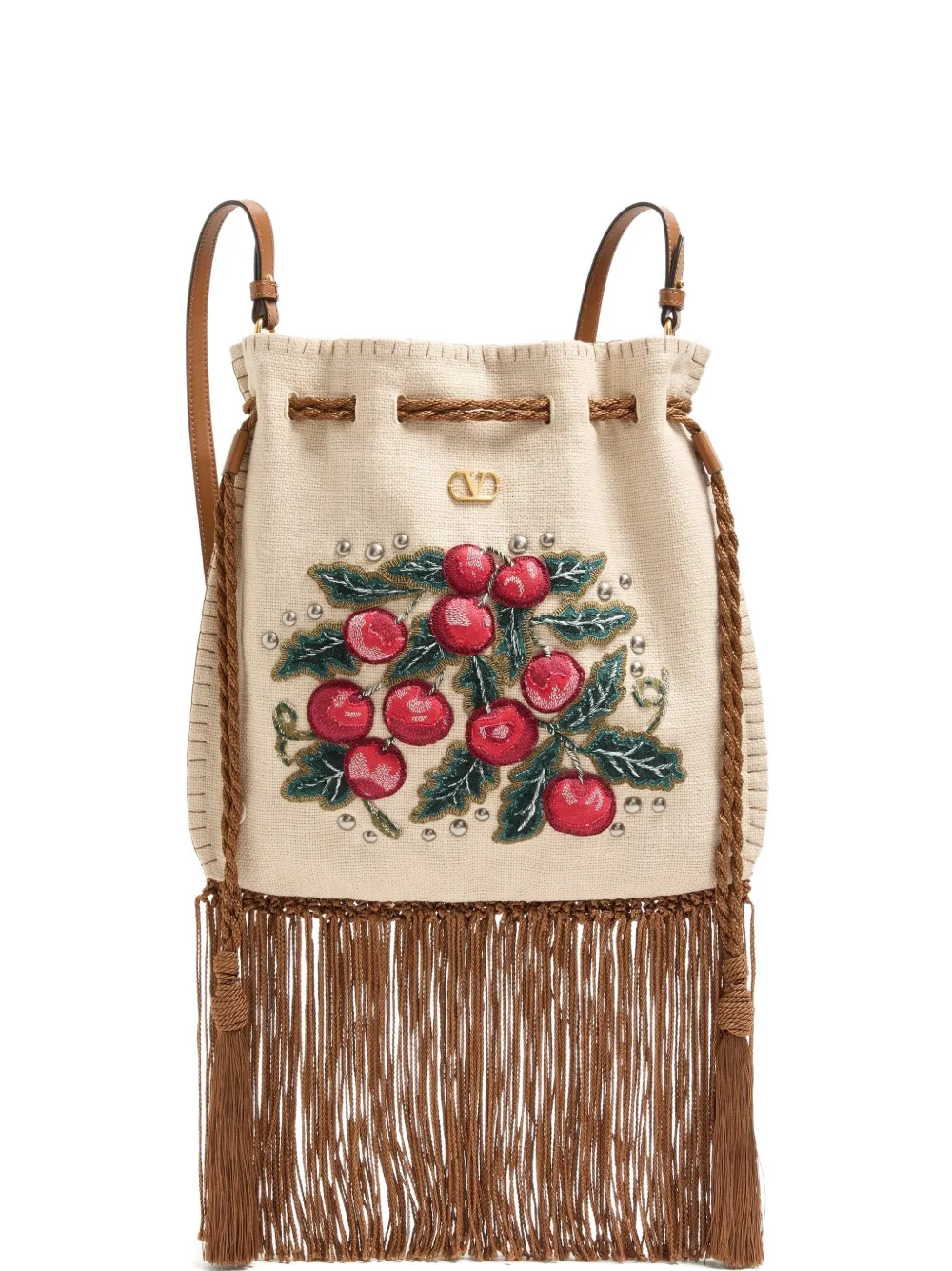 

Сумка-ведро Nellcôte Alice Valentino Garavani, бежевый