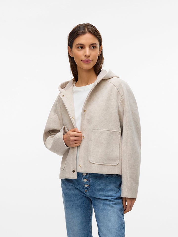 

Переходная куртка бежевого цвета Vero Moda