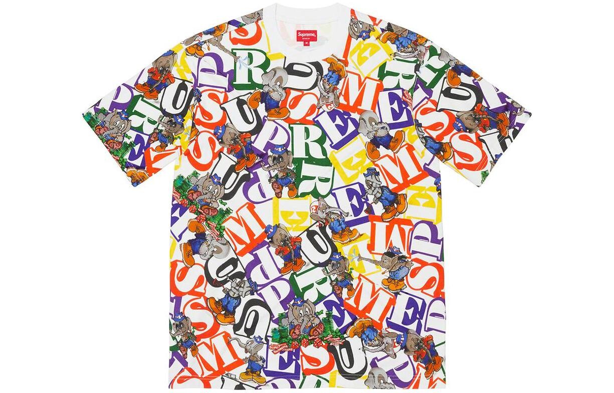 

Футболка унисекс Supreme, цвет Multicolor