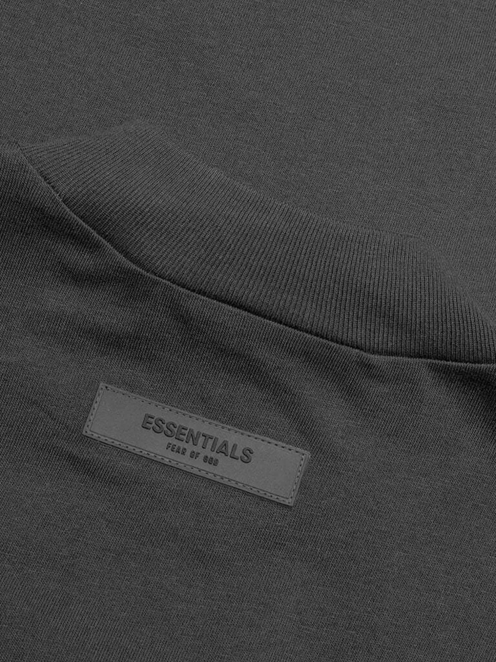 Футболка с карманом Fear Of God Essentials Kids, черный — фото 4
