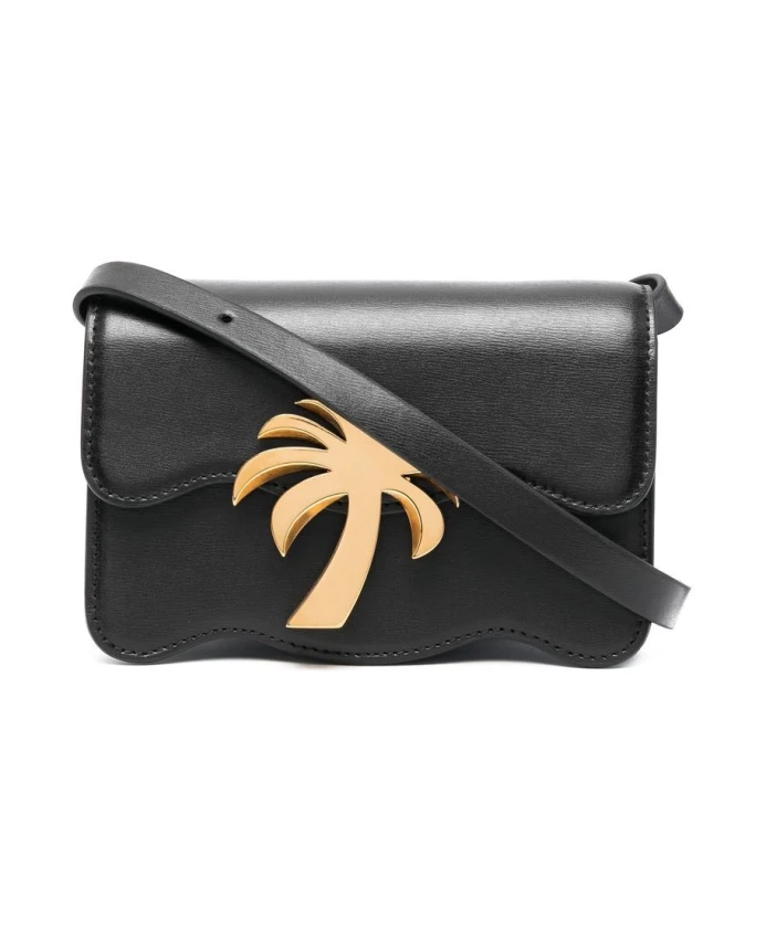 

Мини Сумка через плечо Palm Beach Palm Angels, черный