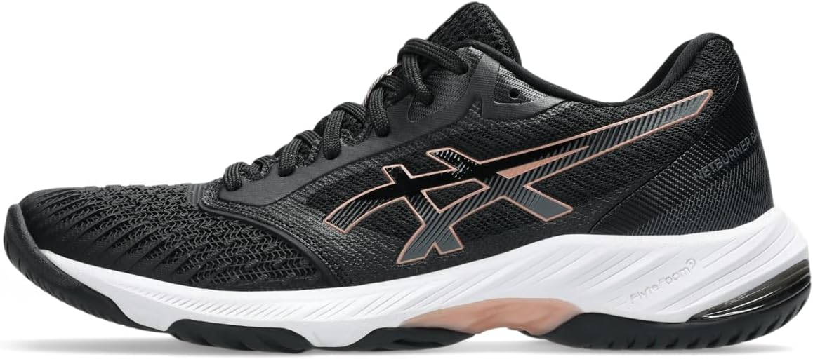

Женские волейбольные кроссовки Asics Netburner Ballistic FlyteFoam 3, черный/розовый