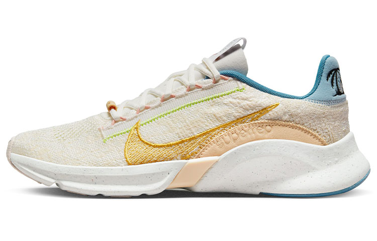 

Кроссовки Nike SuperRep Go 3 Flyknit Next Nature Sail Gold Women's