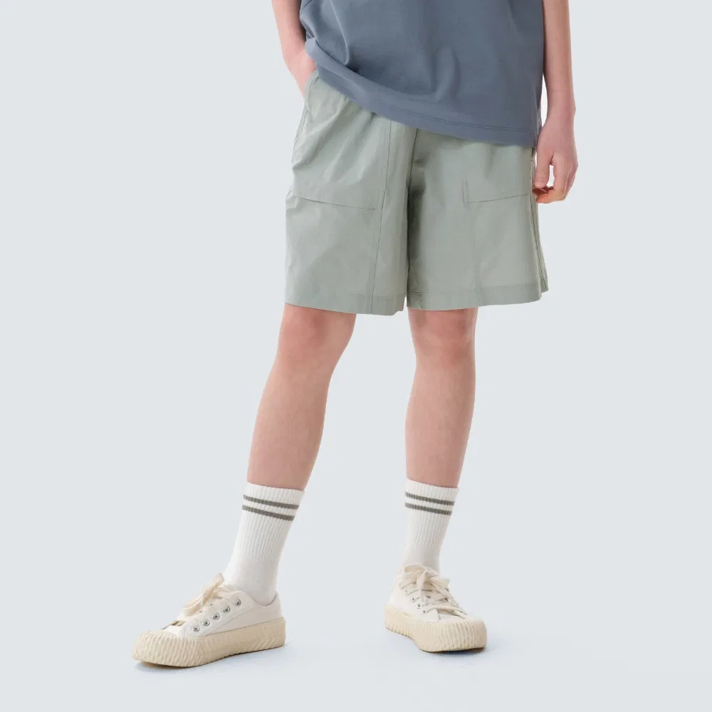 Детские шорты Air Quick Dry мятные от Snowpeak Apparel Kids