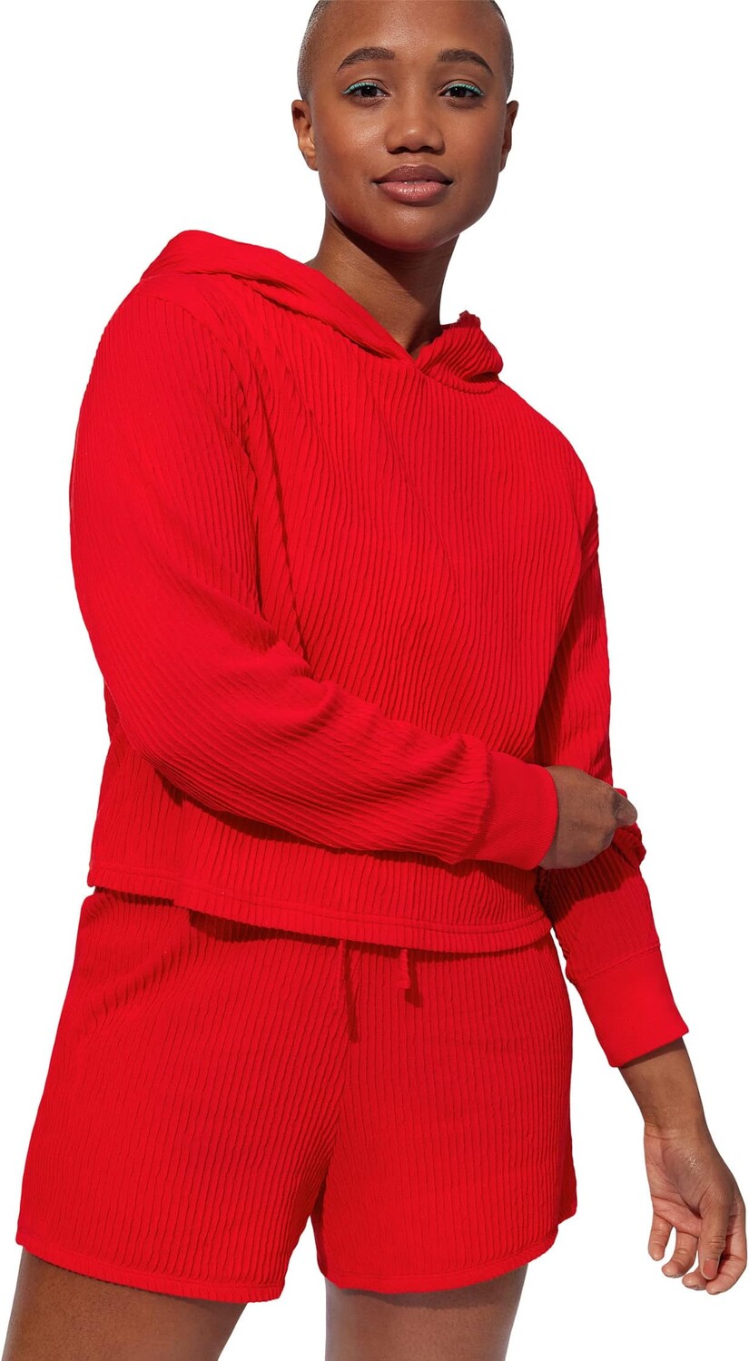 

Толстовка Eleven by Venus Williams In Bloom Long Sleeve, цвет Candy Red